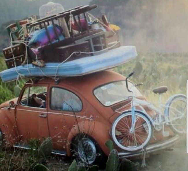 Un viaje clásico incluía un portaequipajes lleno ya sea por ruta 2 a Mar del Plata o a las sierras