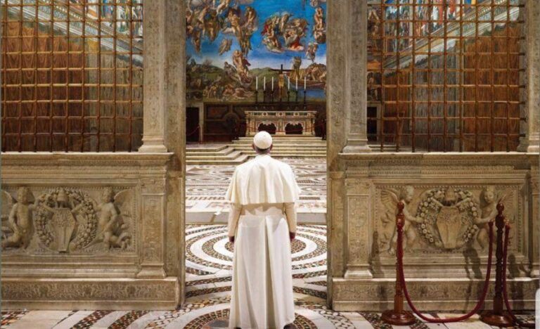 El Papa Francisco no fue detenido ni el Vaticano estuvo a oscuras