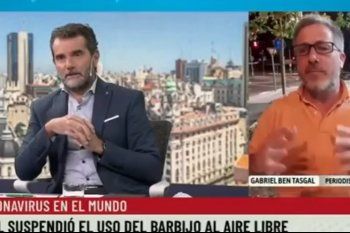 El aporte del corresponsal ocasional en Israel de LN+, dejó off side la postura de la señal sobre la presencialidad en las escuelas 