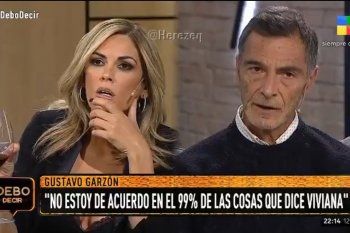 El actor Gustavo Garzón dejó al descubierto las tretas periodísticas de Viviana Canosa y Luis Novaresio saltó a defenderla 