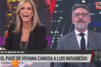 La solidaria costumbre de Viviana Canosa de donar la media que queda de un par cuando pierde una, a los niños pobres que se cruza en la calle 