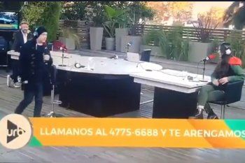 Wainraich poseído como gurú de ayuda arenga a un hincha de Gimnasia con consignas que parecían guionadas por un hincha de Estudiantes 