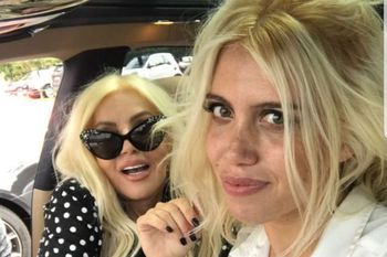 Wanda Nara junto a Susana Giménz