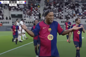 Verón se la tenía jurada, marcó una época y se lució en un Barcelona - Real Madrid de leyendas