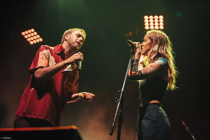 Sebastian y Valentina Andersen, cantantes en El Plan de La Mariposa.