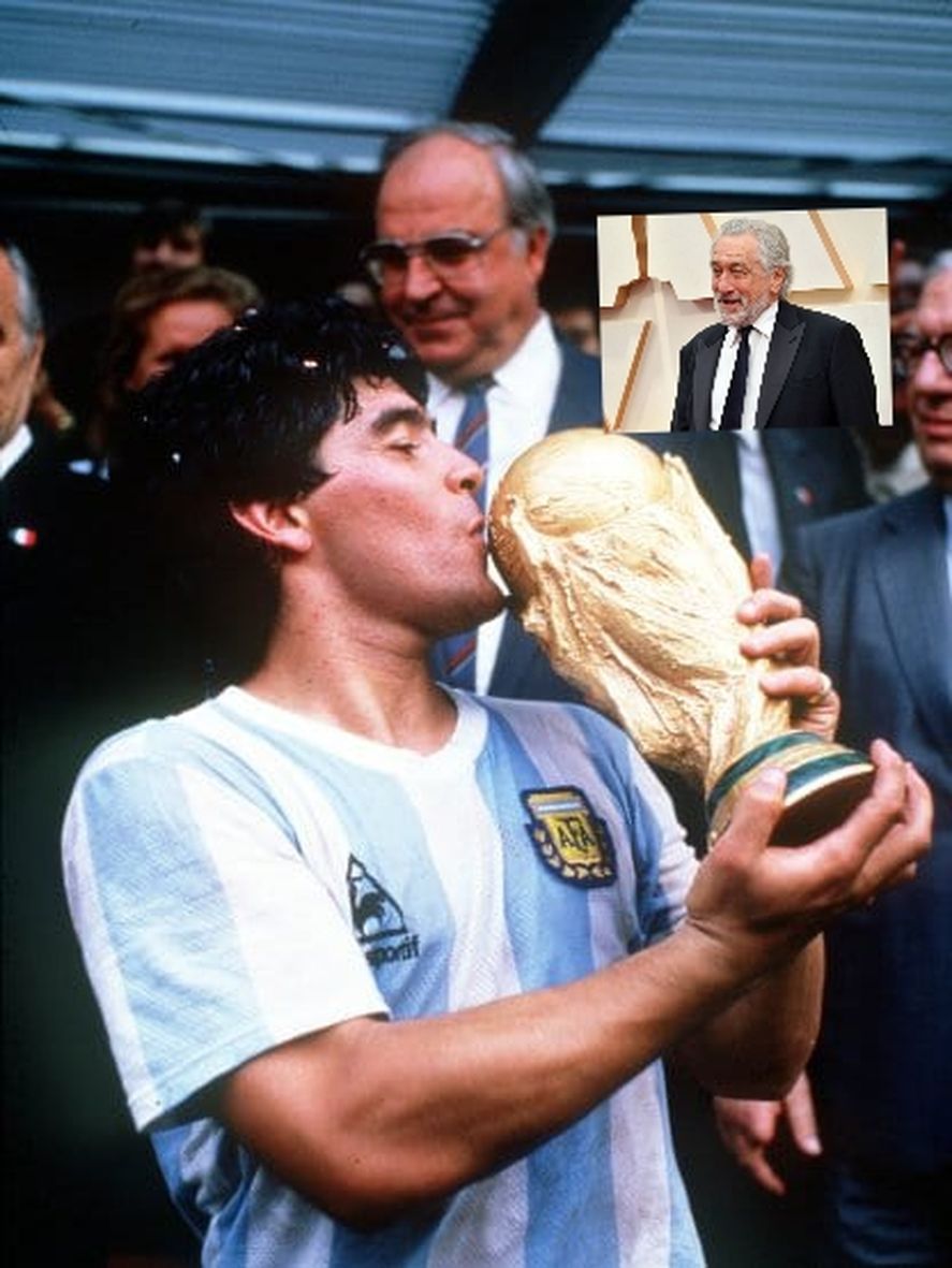 ¿Será Robert de Niro un talismán de la suerte para la selección? 