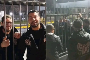 Custodios privados se negaron a intervenir en un conflicto laboral