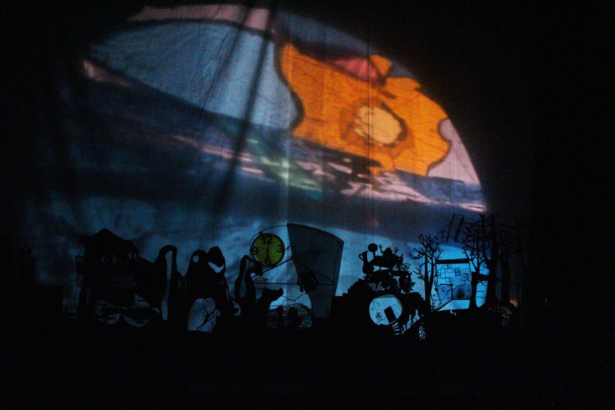 Teatro de sombras en el Museo Provincial de Bellas Artes