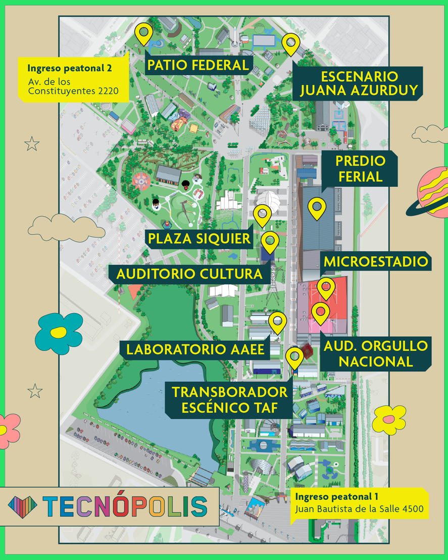 Yerba Brava, Litto Nebbia y Connie Isla: el cronograma de Tecnópolis para el fin de semana largo