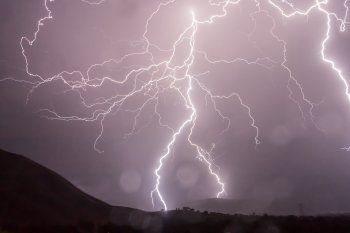 Hay alerta meteorológico nivel amarillo por tormentas fuertes en el sur bonaerense.