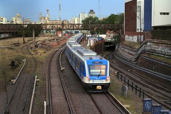 Las formaciones de un ramal del Tren Sarmiento circulan de forma reducida.