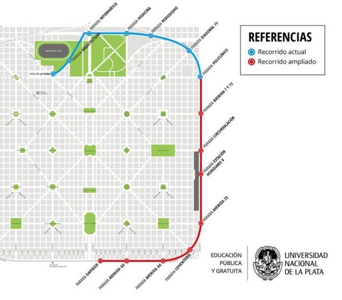 Comenzaron las pruebas para poner en marcha el proyecto para extender el recorrido del Tren Universitario.