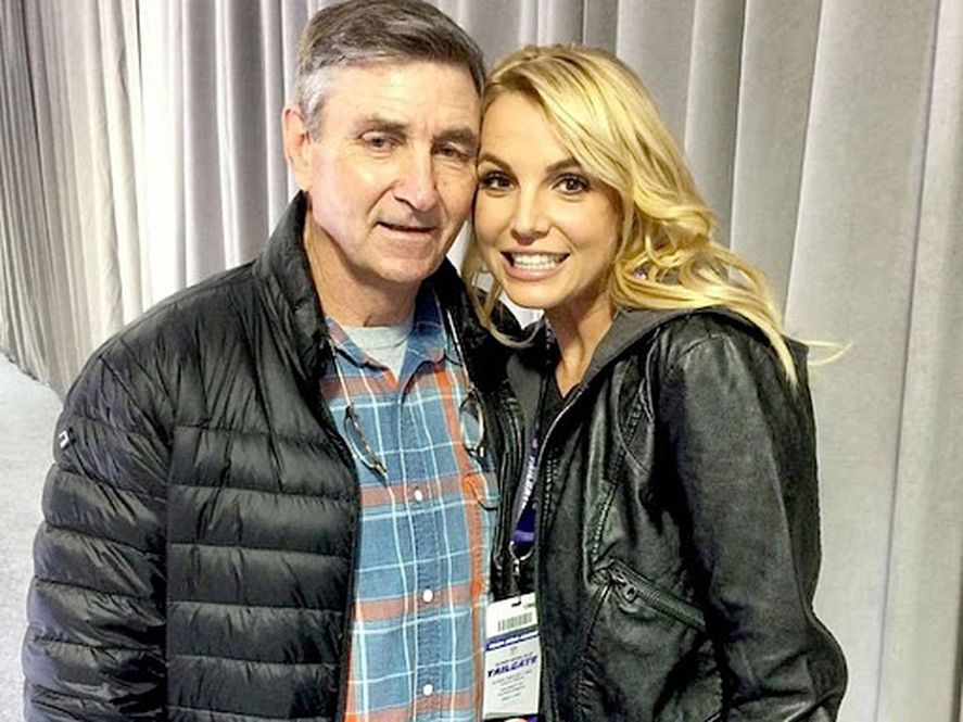 Britney junto a su padre. El próximo 28 de septiembre se estrenará el documental en Netflix