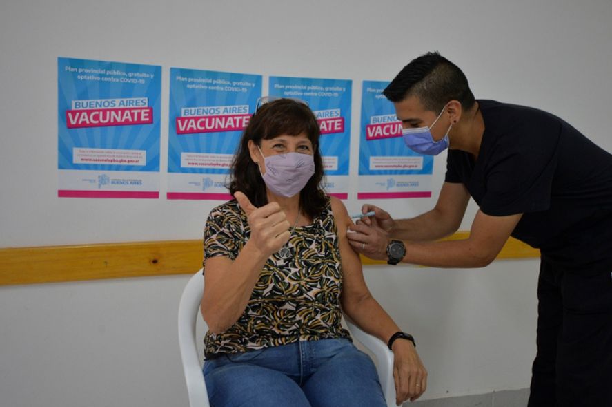 Vacunación: más de un millón de turnos fueron enviados en la provincia de Buenos Aires