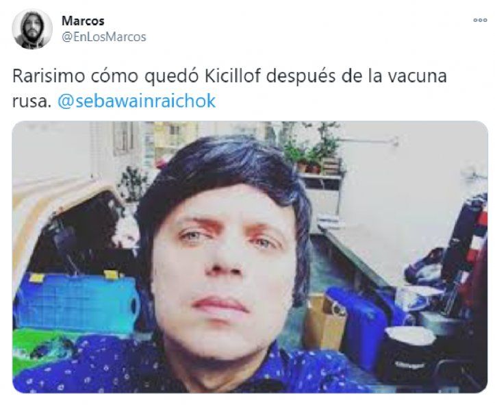 Sputnik V: los memes de Axel Kicillof y la vacuna rusa