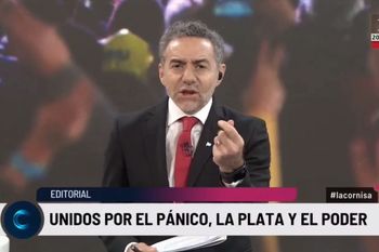 luis majul tuvo especie de brote psicotico al aire por el gasoducto