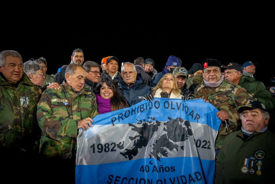 "Vigilia por Malvinas" en 2022