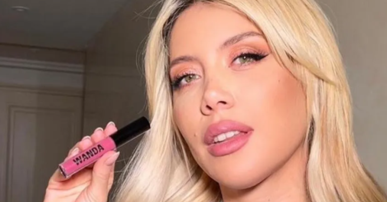 Wanda Nara generó revuelo con sus fotos tomando sol