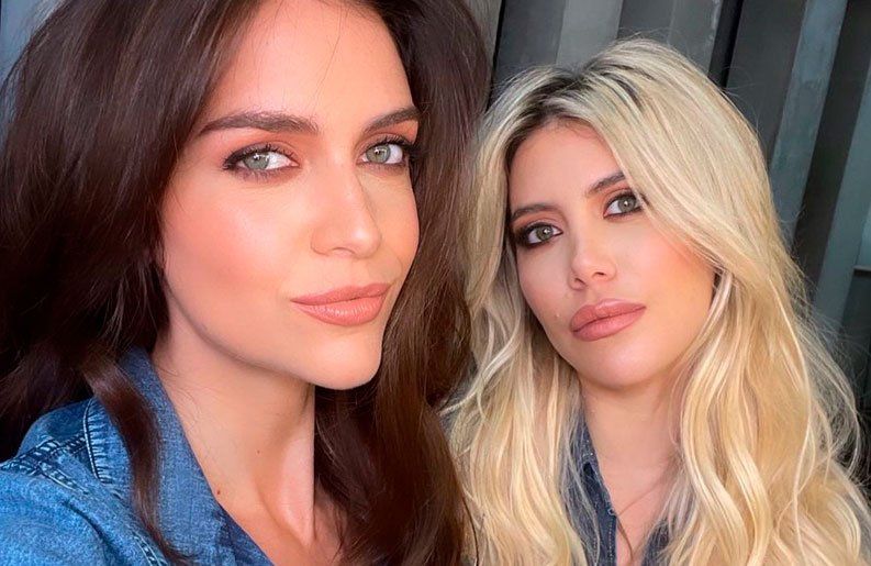 Zaira y Wanda nara son referentes del Día del Hermano en Argentina