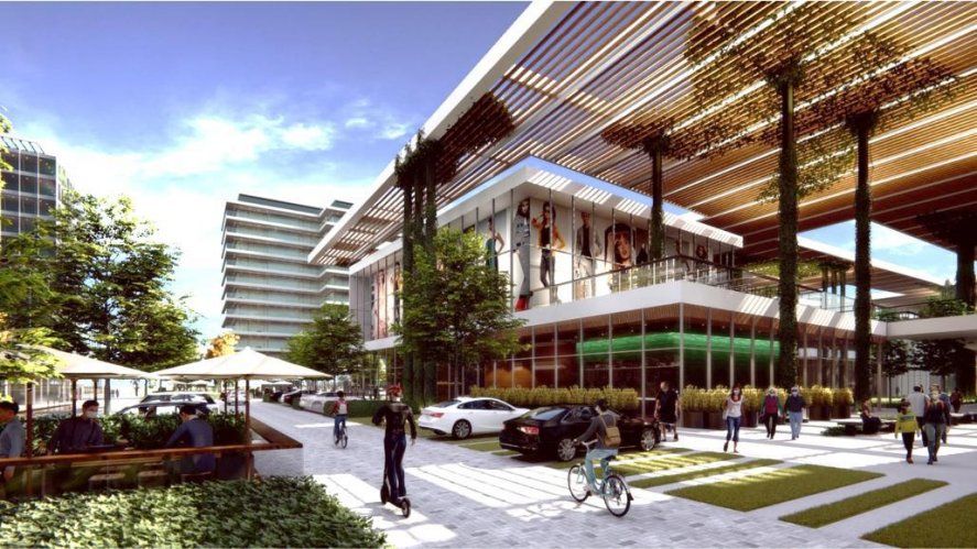 El Megaproyecto se ubicará en un predio de 78.000 m2, e incluye la construcción de un shopping, oficinas, y edificios con departamentos.