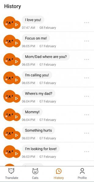 Meow Talk traduce los sonidos emitidos por tu gato