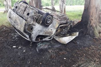 olavarria: un empleado municipal murio en un accidente