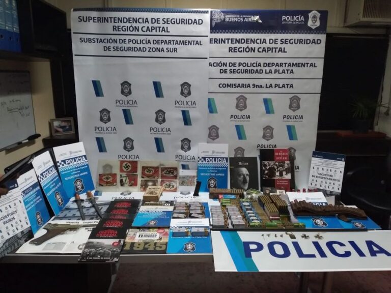 La Plata: el “loco del fusil” y su reivindicación al nazismo
