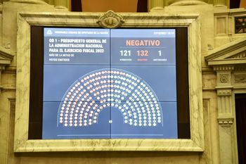 Sergio Massa preside la sesión especial del Presupuesto 202