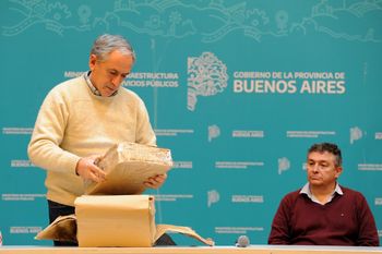 Javier Gastín, intendente de Chascomús