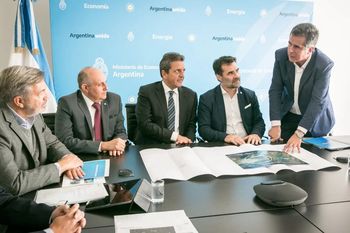 gasoducto de america: presentan una obra clave para el noroeste de la provincia de buenos aires