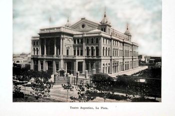 El Teatro Argentino antes del incendio