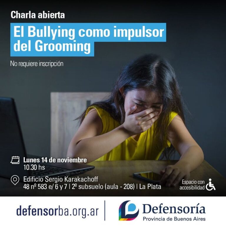 Aprendé a identificar situaciones de bullying y grooming