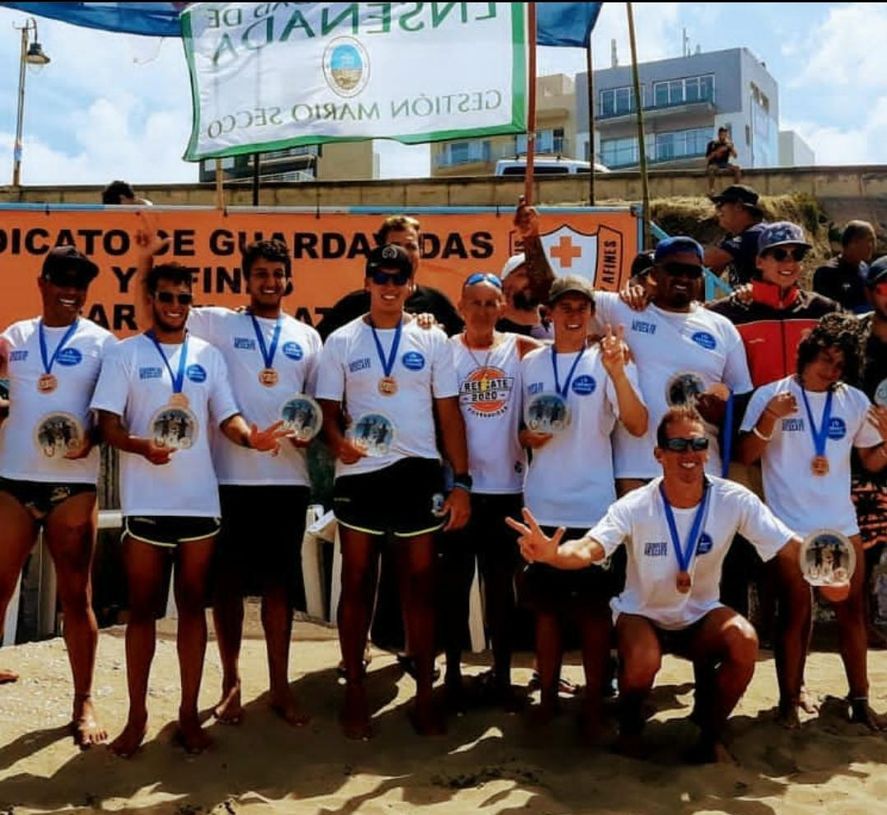 Anterior participación del equipo en la ciudad de Mar del Plata en el año 2020, donde obtuvo el 3er puesto,
