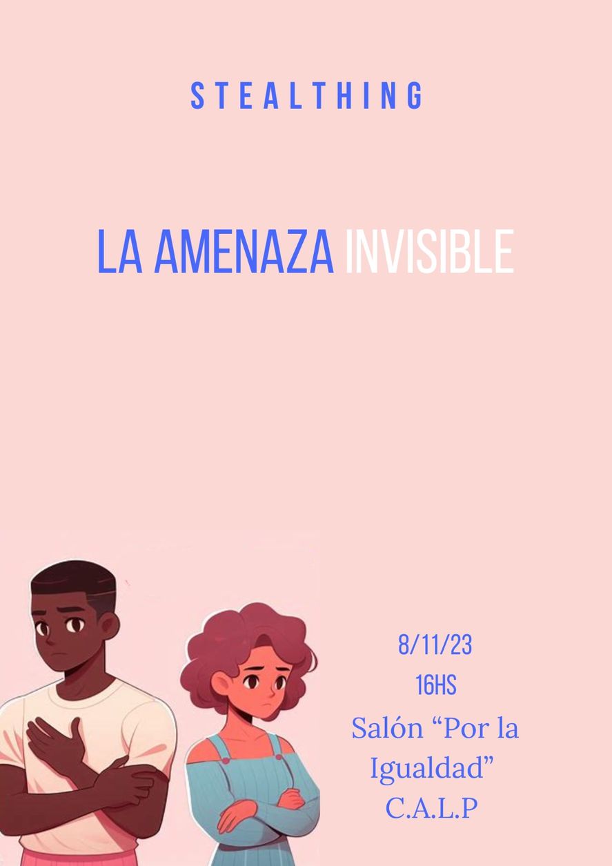 El próximo miércoles, el Colegio de la Abogacía La Plata realizará un Taller Stealthing entre adolescentes. El próximo miércoles, el Colegio de la Abogacía La Plata realizará un Taller Stealthing entre adolescentes.