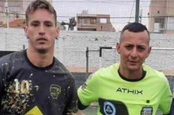 se suicido: dramatico final del atacante del arbitro en sarandi