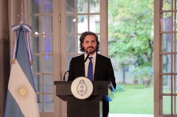 El Ministro de Relaciones Exteriores y Culto de la Nación, Santiago Cafiero