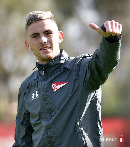 Estudiantes: Nahuel Estévez en la pretemporada