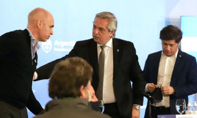 La trastienda de la cumbre entre Alberto, Kicillof y Larreta