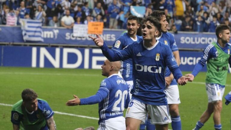 España: El Real Oviedo festejó una clasificación que no fue