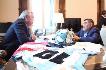 alberto sobre la muerte de maradona: solo nos dio alegrias