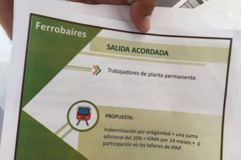 despidos masivos: estiman que 1500 trabajadores quedaran en la calle luego del cierre de ferrobaires