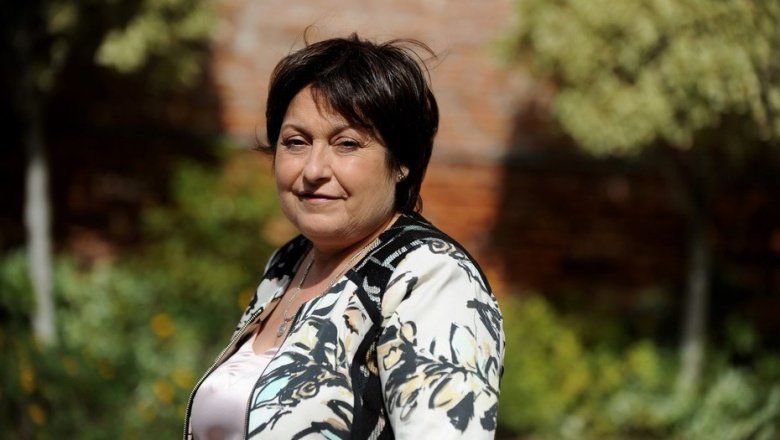 Graciela Ocaña, "La hormiguita", compañera de fórmula de Diego Santilli.