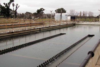 Unas aguas inusuales aparecieron en el agua del Rio de La Plata