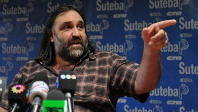 SUTEBA respaldó a Roberto Baradel del “accionar inescrupuloso y antidemocrático” de la oposición