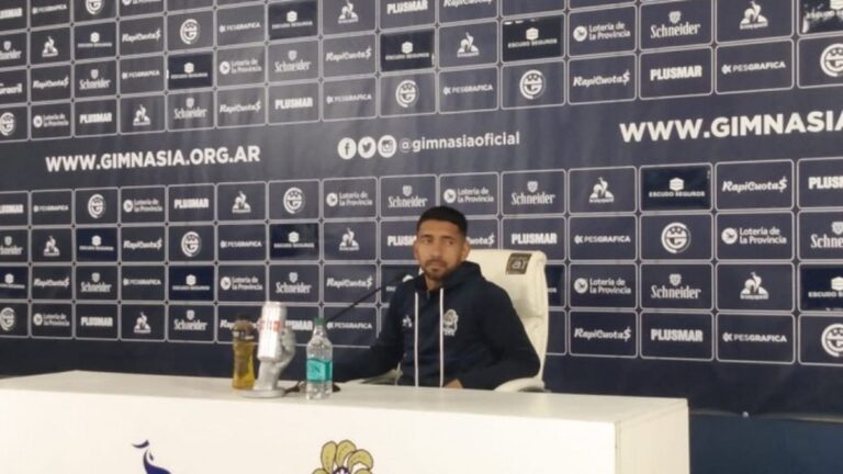 “Hoy vine por un reto personal”, avisó Matías García