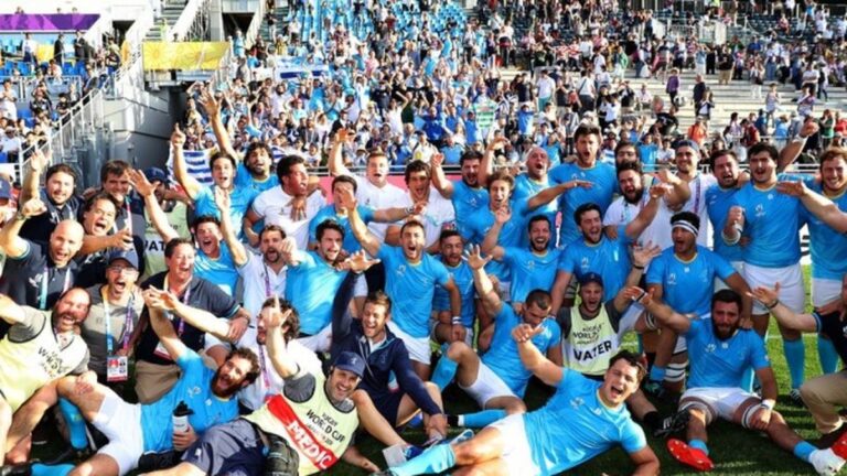 Uruguay hizo historia y derrotó por primera vez a Fiji en el Mundial