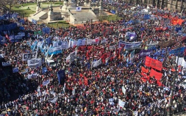 Grabois ya avisa que el movimiento piquetero no dejará de movilizar a partir de octubre