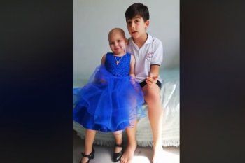 video emotivo: una nena platense que padece leucemia hablo sobre la importancia de donar sangre