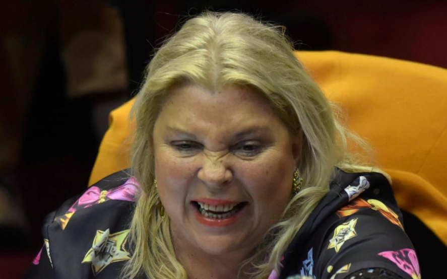 Elisa Carrió, exlegisladora.