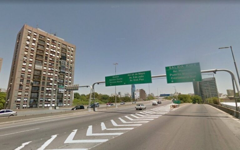 Por obras viales, cierran el enlace de la Autopista Buenos Aires – La Plata con la 25 de mayo